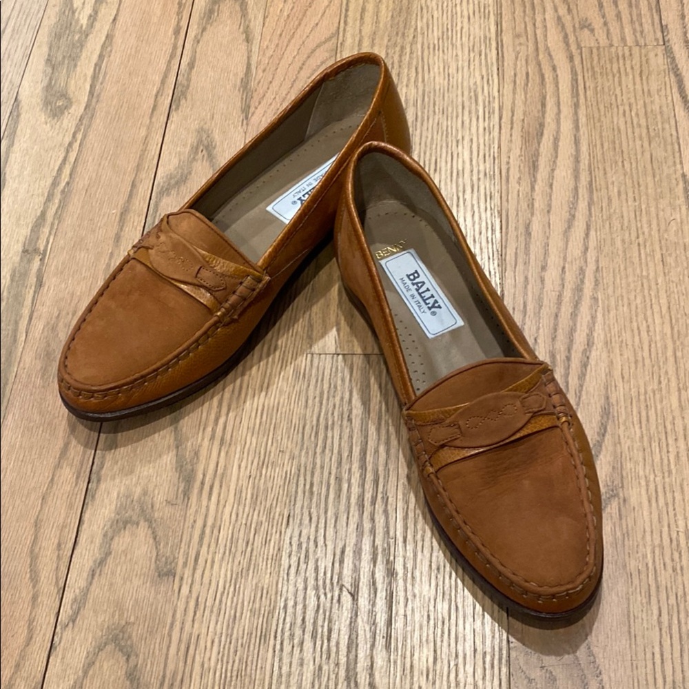 Bally Men's Leather + Suede Loafers